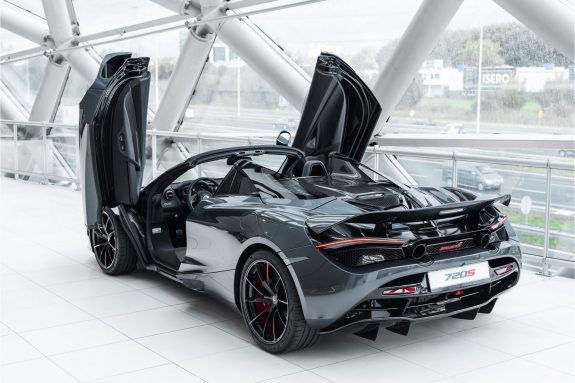 McLaren 720S Spider 4.0 V8 Luxury | CF int. 2 | Leather | Apex Red Accents | – Foto 8