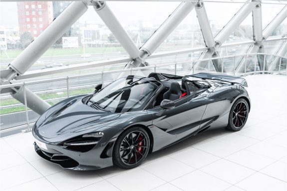 McLaren 720S Spider 4.0 V8 Luxury | CF int. 2 | Leather | Apex Red Accents | – Foto 12