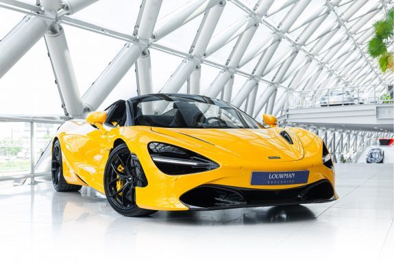 McLaren 720S Spider 4.0 V8 | Volcano Yellow | MSO Black Pack | Electrochromic Roof | – Foto